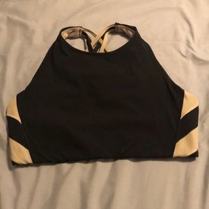 Athleta high neck sports bra